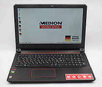 Ігровий ноутбук 15,6" Medion (Lenovo Group) IPS FullHD Intel Core i7-6700HQ RAM 16ГБ SSD256ГБ+HDD1,5ТБ GTX960M