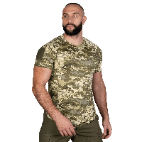CamoTec футболка THORAX PATROL MM14, тактическая футболка, военная футболка, мужская футболка пиксель EXT