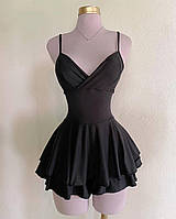 Сукня - комбінезон Жіноча модна в чорному і червоних кольорах