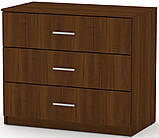 Комод 3Б яблуня Компаніт (91х49х78 см), фото 4