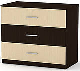 Комод 3Б яблуня Компаніт (91х49х78 см), фото 9