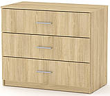 Комод 3Б яблуня Компаніт (91х49х78 см), фото 10