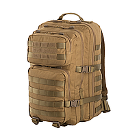 M-Tac рюкзак Large Assault Pack Laser Cut Tan, тактический рюкзак, вместительный рюкзак 36л, армейский EXT