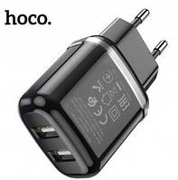 Адаптер сетевой HOCO Aspiring dual port charger N4 | 2USB, 2.4A | (Safety Certified) ( n4 | hoco )