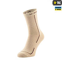 M-Tac носки легкие Mk.3 Sand, тактические носки, армейские носки высокие мужские легкие носки хаки EXT