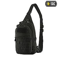 M-Tac сумка Assistant Bag Black, тактична плечова сумка, армійська сумка, однолямкова сумка EXT
