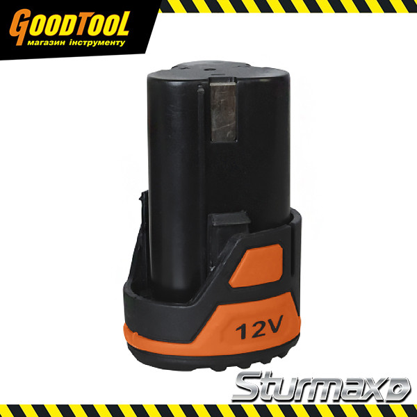 Акумуляторна батарея Li-Ion 12В 2 Aг Sturmax CLM122B