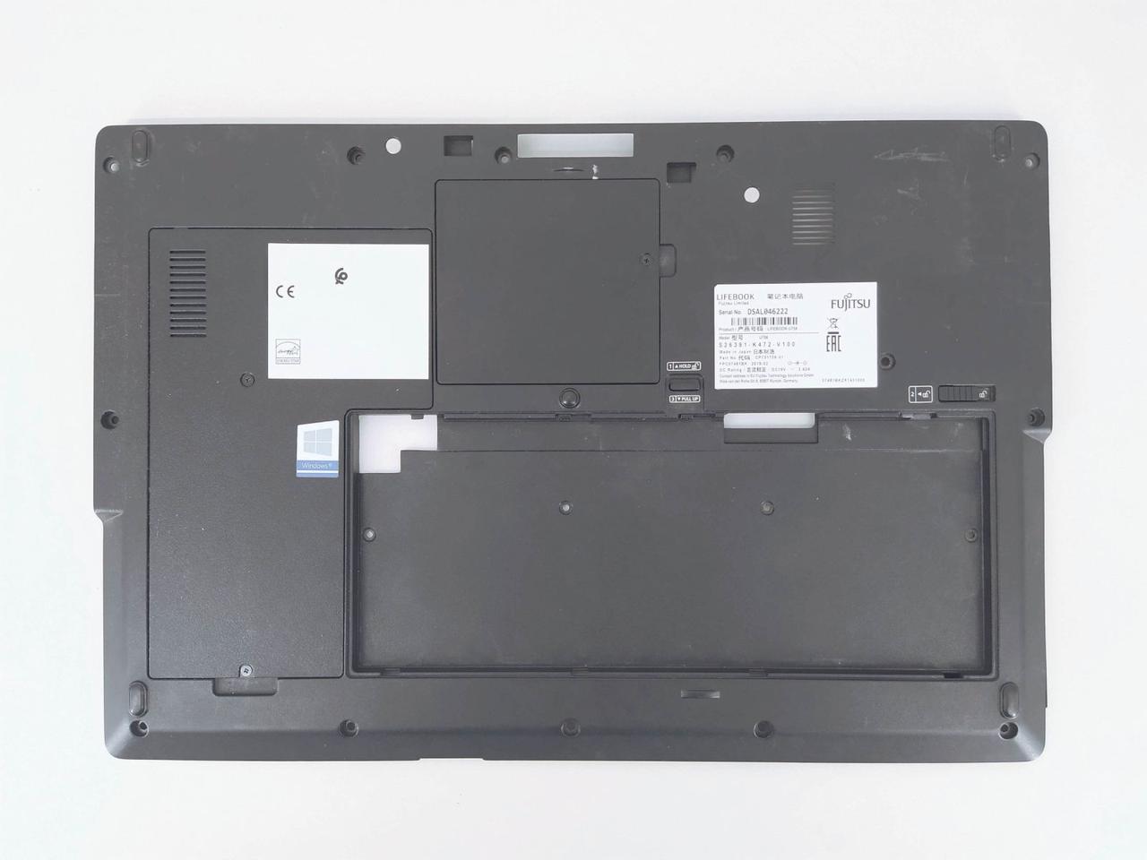 Нижня частина корпусу для ноутбука Fujitsu LifeBook U758 "Б/У"