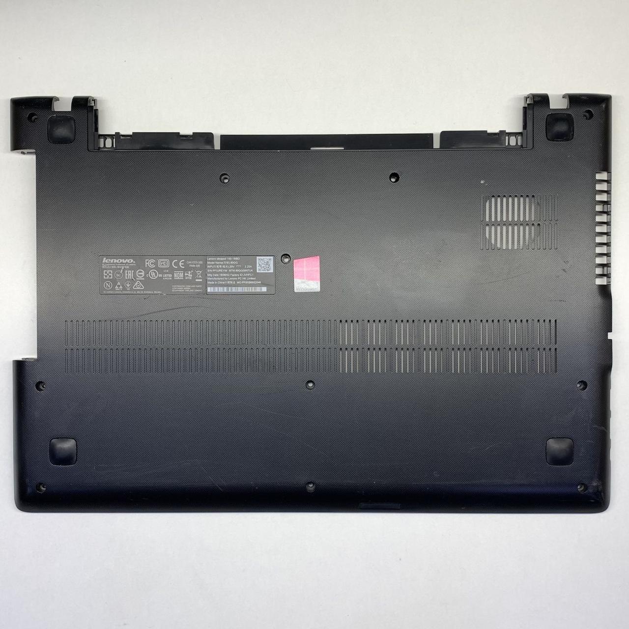 Нижня частина корпусу для ноутбука Lenovo Ideapad 100-15IBD B50-50 (AP10E00070, AP1ER000400) "Б/У"