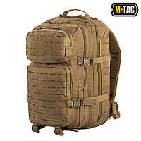 M-Tac рюкзак Large Assault Pack Laser Cut Tan, койот, для ЗСУ, тактические, военный, качественный
