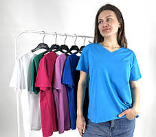 Жіночі футболки великих розмірів оптом Evelin, лот - 24 шт, ціна 6.7 Є за од.
