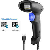 Сканер 2D-штрих-коду NetumScan L5-дротовий портативний сканер штрих-коду з USB для iPad, iPhone, Android, ПК