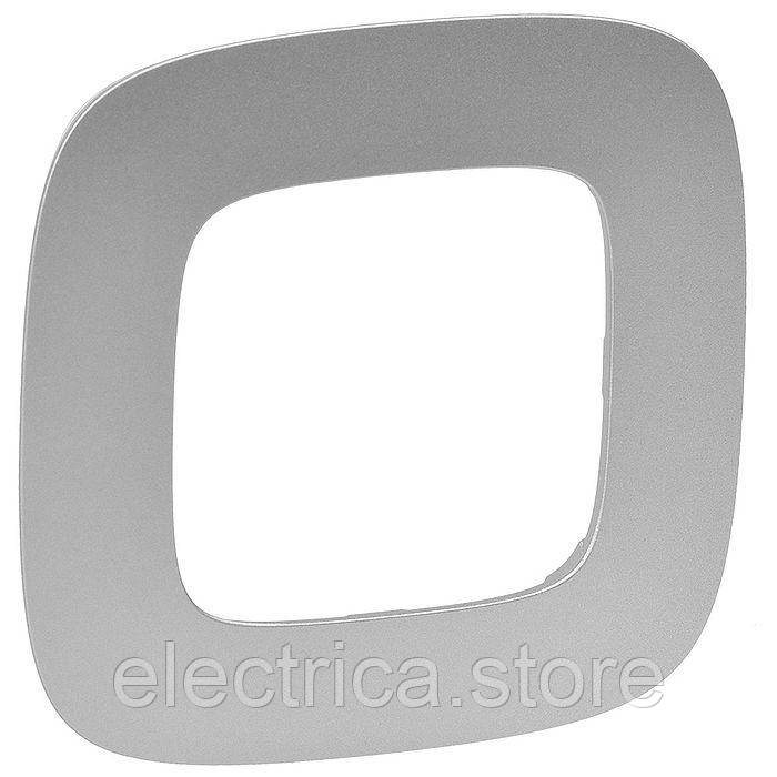 Рамка 1-постова Valena ALLURE алюміній 754391, фото 1