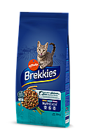 Brekkies Cat Salmon and Tuna для дорослих котів з лосесем і тунцем 15 кг
