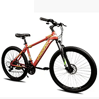 Горный велосипед для подростков Unicorn Inspirer 26" Спортивный велосипед рама хром-молибденовая 17" красный