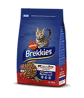 Brekkies Cat Beef для дорослих котів з яловичиною (3,5 кг)