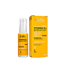 Сыворотка для лица против морщин с витамином D3 Delia Cosmetics Vitamin D3 Precursor 30 мл