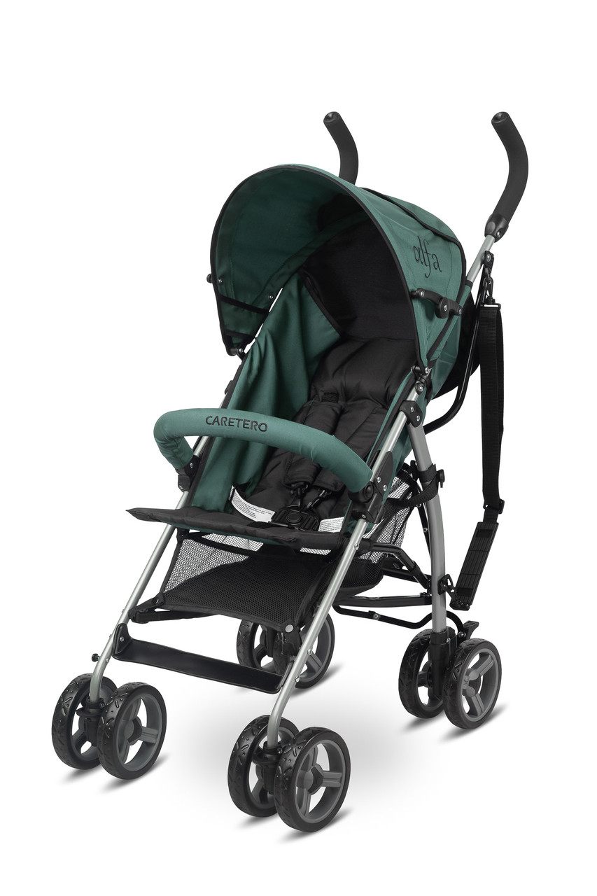 Дитяча коляска-тростина Caretero Alfa Dark Green