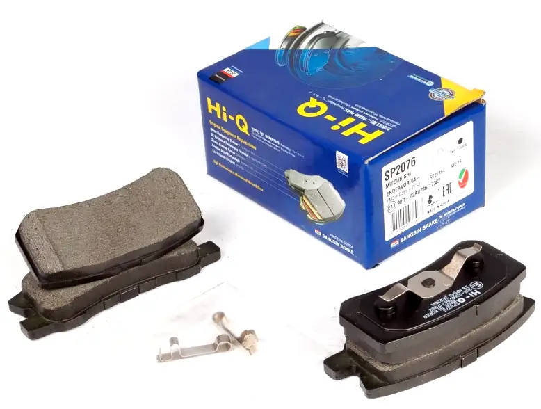 Задні колодки Аутлендер 2, Паджеро 3, ASX, Грандіс, Пежо 4007, C4 Ейркрос (MN102628) Sangsin Hi-Q SP2076, фото 1
