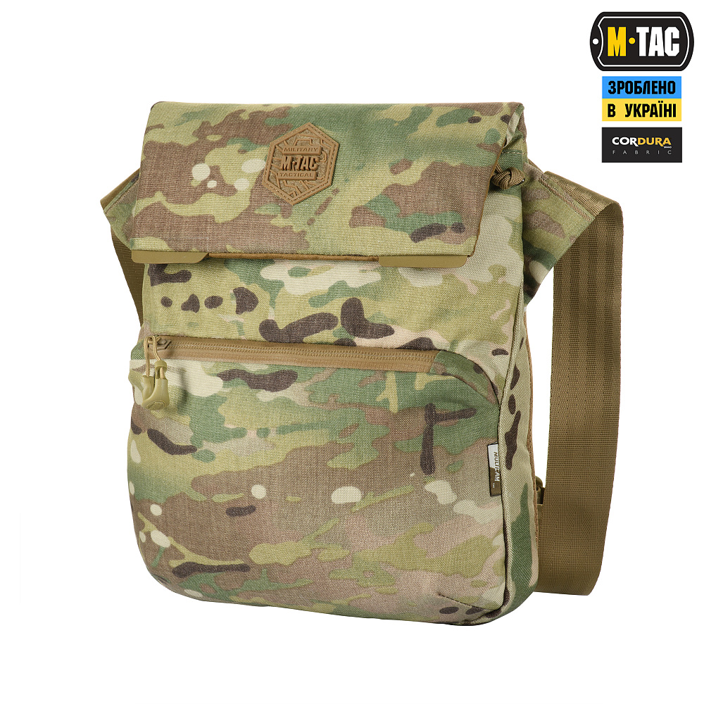 M-Tac сумка Konvert Bag Elite Multicam, армейская плечевая сумка, повседневная сумка, мужская сумка EXT - фото 1 - id-p2200082118