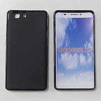 Силиконовый бампер для смартфона Doogee X5