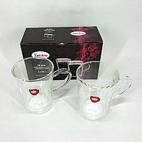 Чашки для кофе Con Brio CB-8535-2 350 мл 2 шт / Чайные чашки с двойным дном / чашка с GZ-171 двойным дном