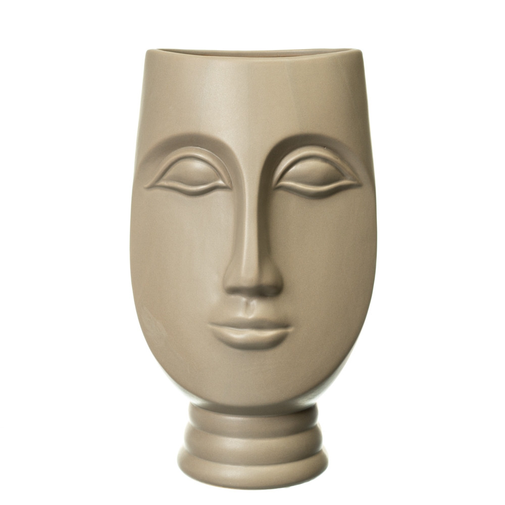 8723-003 Керамічна ваза "Маска" 29.5см.