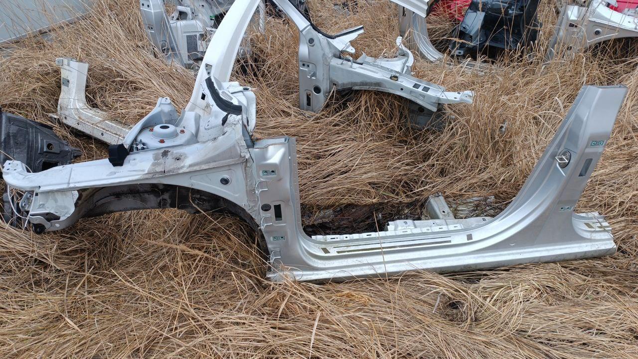 Лівий порог , четверть Skoda superb 2, фото 1