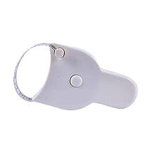 Сантиметр кравецький автоматичний для вимірювання об'єму двосторонній 150/60 сантиметри/дюйми, фото 3