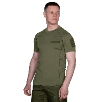 CamoTec футболка Thorax Patrol Olive, повседневная футболка, мужская футболка, военная потоотводная EXT