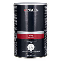 Безпиловий освітлювальний порошок білий Indola Profession Rapid Blond+ White Dust-Free Powder 450gr