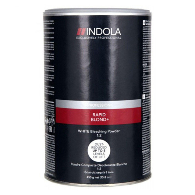 Порошок осветляющий "Indola" Rapid Blond + white, белый (450g)