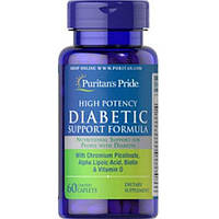 Комплекс для профилактики диабета Puritan's Pride Diabetic Support Formula 60 Caplets z17-2024