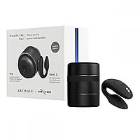 Набір секс іграшок Voy+Sync 2 для пари We Vibe чорного кольору Кайф