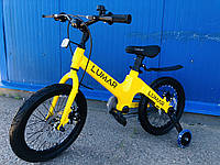 Магниевый велосипед Lumar 16 жовтий