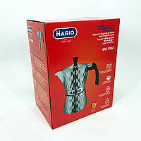 Кофеварка для дома Magio MG-1004 | Кофеварка гейзерного типа | Кофеварка для ZG-368 индукционной плиты