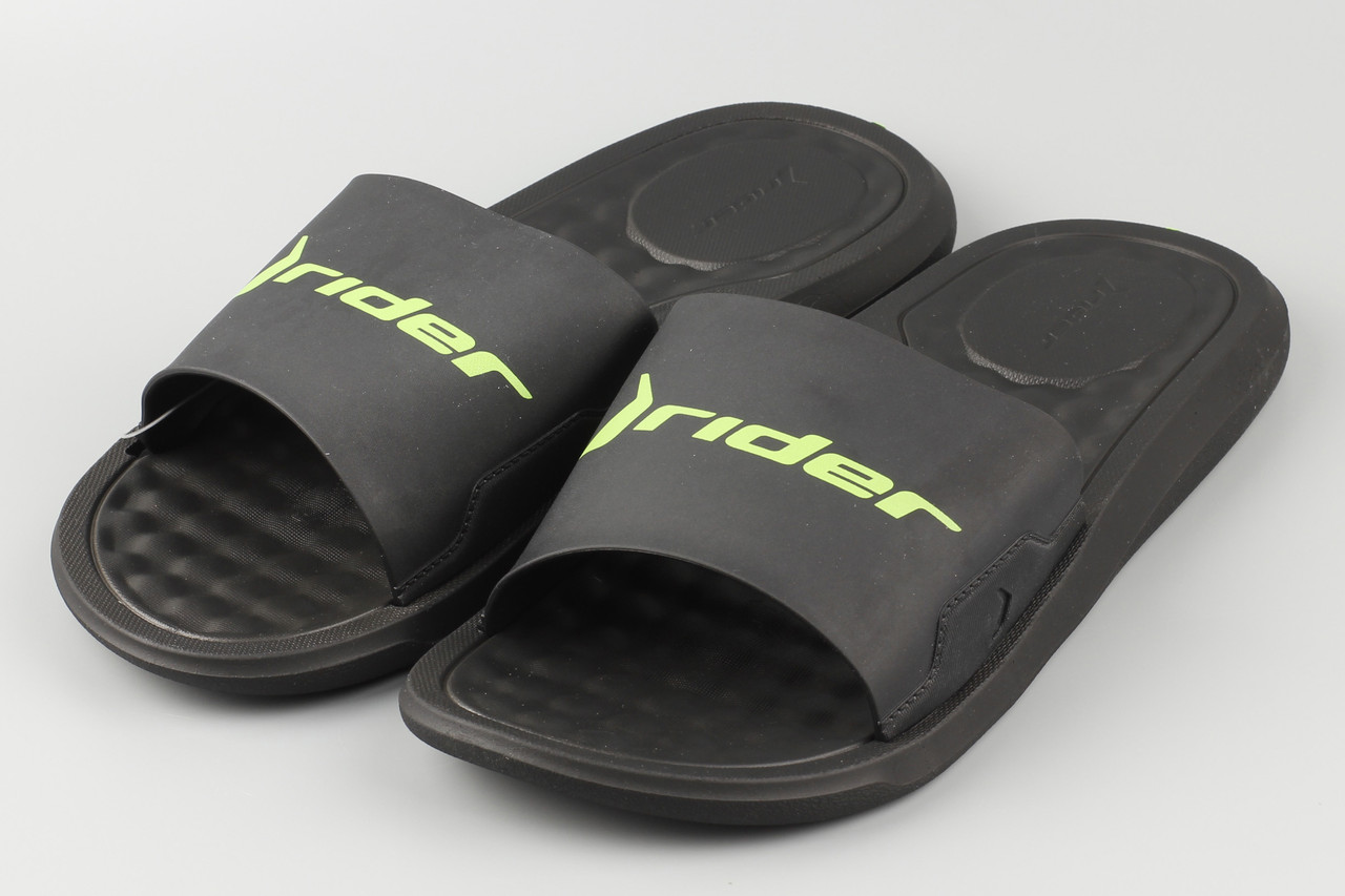 Шльопанці чоловічі чорні RIDER STEP SLIDE AD 12265-AT243 Райдер Розміри 41 42 43, фото 1