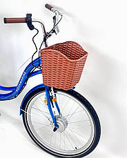 Електровелосипед Dorozhnik Akvamarin 26" (36 V 500 W, 16000 Ah) 2024 рік ПЛАСТИКОВИЙ БОКС, фото 5