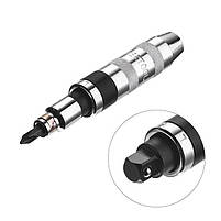 Викрутка ударна з комплектом насадок 6од. INTERTOOL HT-0431, фото 5