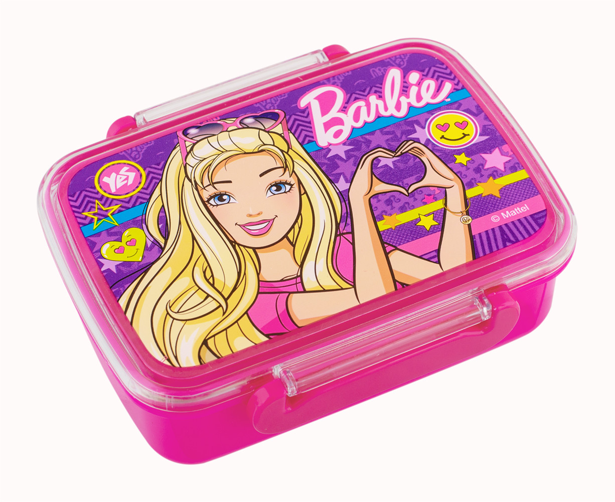 Контейнер для їжі Yes Barbie 420 мл. з роздільником 706197