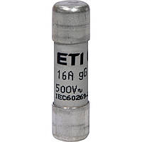 Запобіжник циліндричний ETI CH 10x38 gG 16A 500V (2651019)