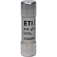 Запобіжник циліндричний ETI CH 14x51 gG 40A 500V (2651034)