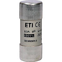 Запобіжник циліндричний ETI CH 22x58 gG 63A 690V (2651048)