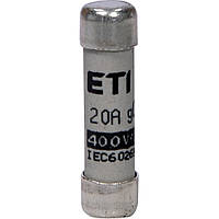 Запобіжник циліндричний ETI CH 8x32 gG 20A 400 V (2651009)