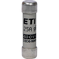 Запобіжник циліндричний ETI CH 8x32 gG 25A 400V (2651010)