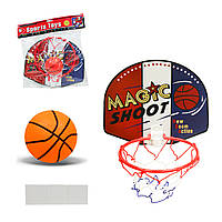 Баскетбольный набор арт. 316-2   с мячиком в пакете 28,5*23,5*8 см 316-2  ish