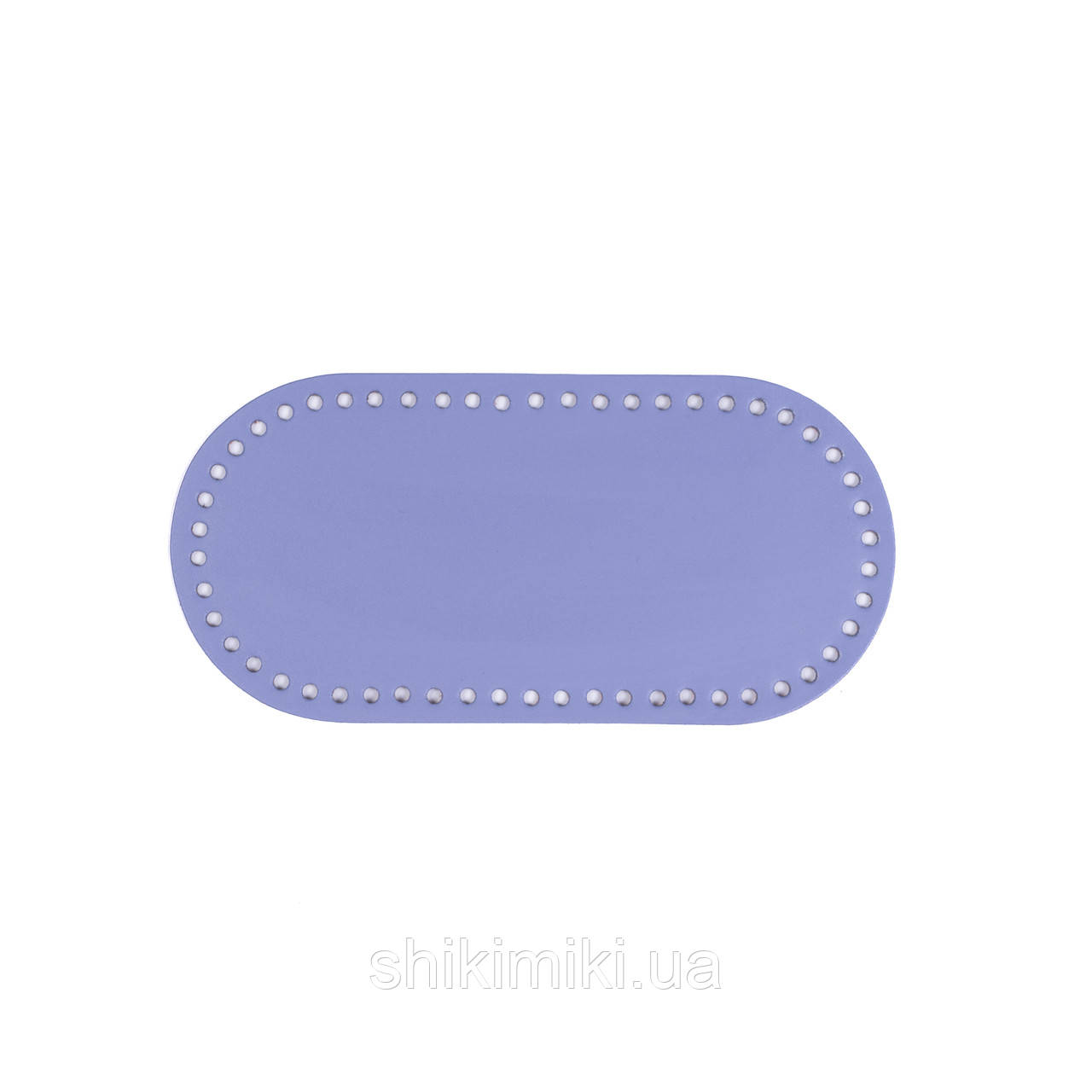 Дно для сумки овальне (25*12 см), колір Бузковий, фото 1