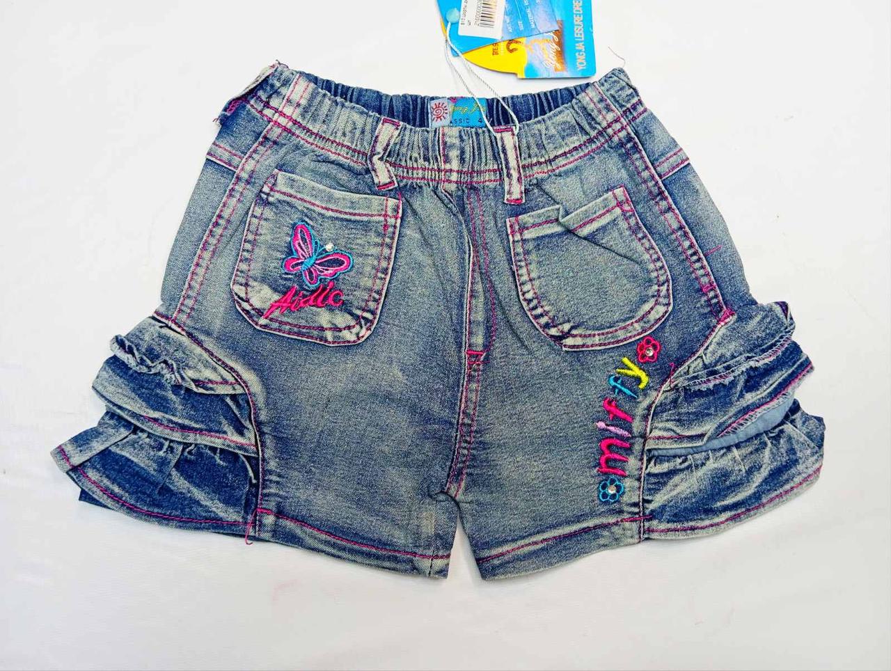 РОЗПРОДАЖ! Шорти джинсові для дівчинки літні.