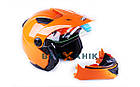 Шолом (модуляр) VIRTUE MD-900 помаранчевий [L], фото 5
