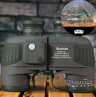 Військовий бінокль Binoculars 10*50 HD Boshile Military з вбудованим компасом, водонепроникний